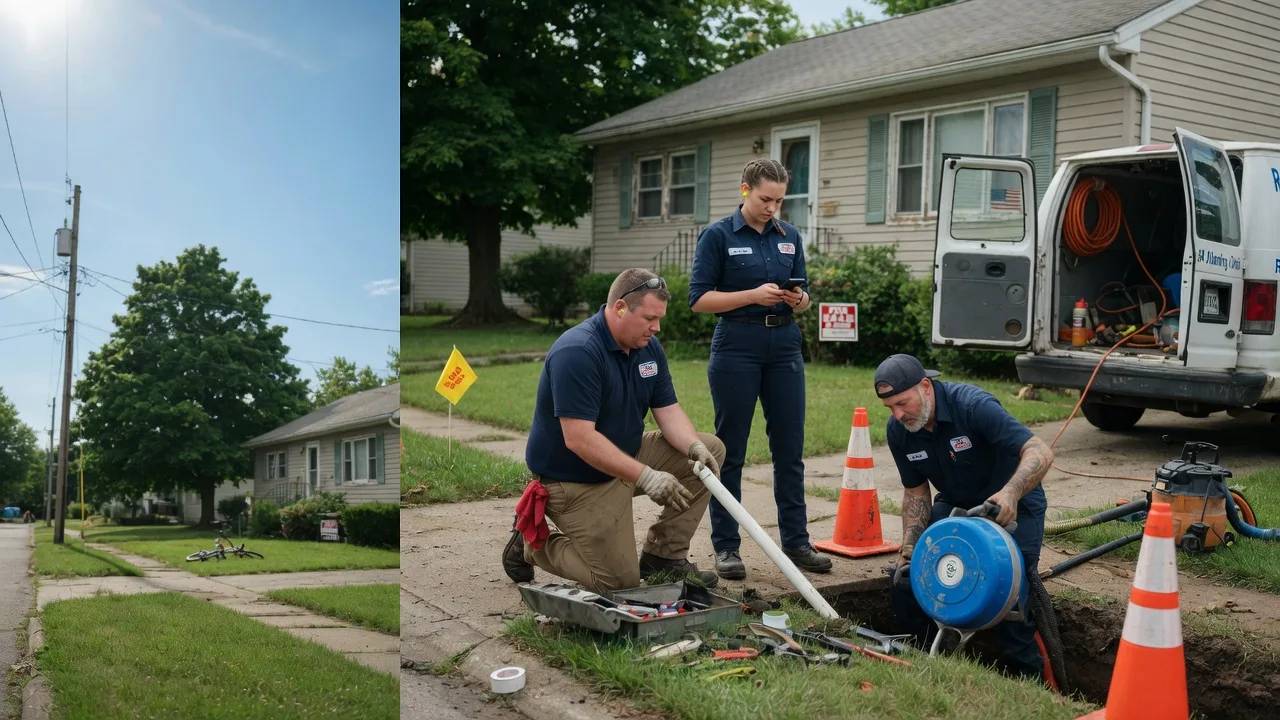 Sewer Line Repair in Poyntelle, PA near me